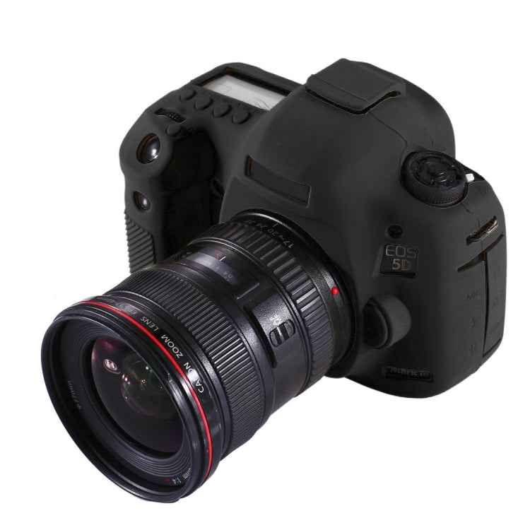 PULUZ Soft Silicone Protective Case for Canon EOS 5D Mark III / 5D3, For Canon 5D Mark III, For Canon 5D3