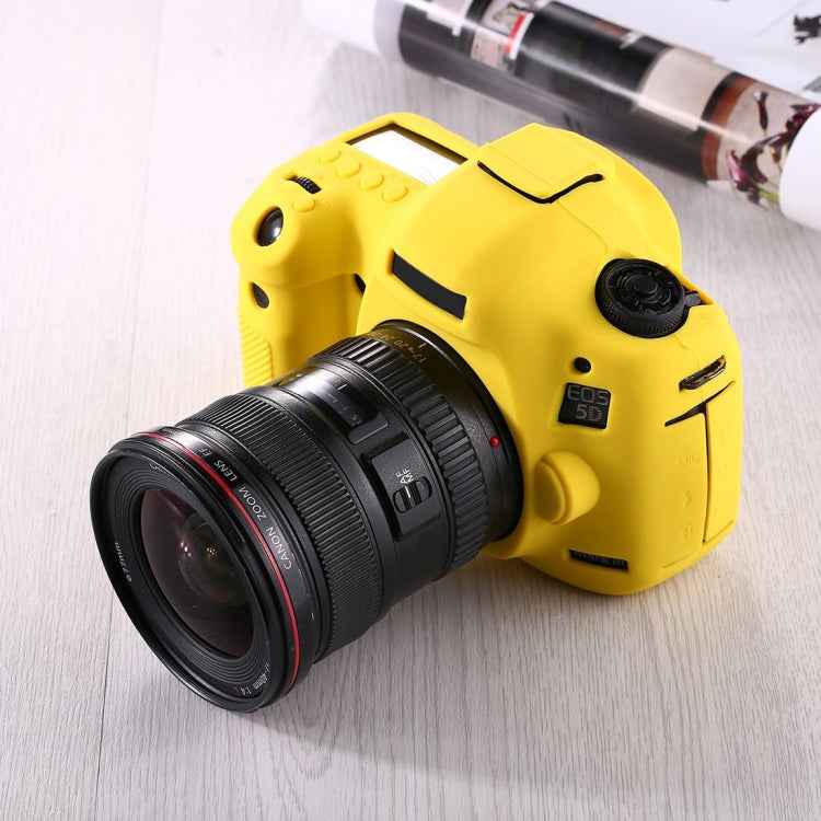 PULUZ Soft Silicone Protective Case for Canon EOS 5D Mark III / 5D3, For Canon 5D Mark III, For Canon 5D3
