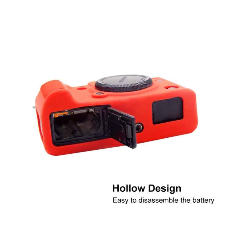 PULUZ Soft Silicone Protective Case for Fujifilm X-T4(Red)