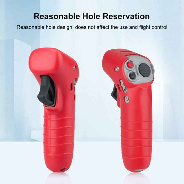 For DJI RC Motion 2 / DJI Avata / FPV Rocker PULUZ Silicone Protective Case(Red)