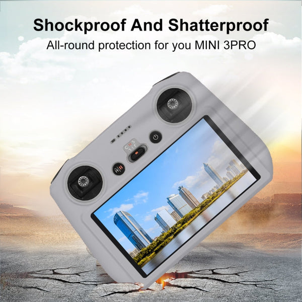 For DJI Mini 3 Pro / DJI RC with Screen PULUZ Silicone Protective Case