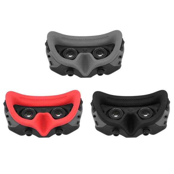 For DJI Avata Goggles 2 PULUZ Flying Eye Mask Silicone Protective Case (Grey)