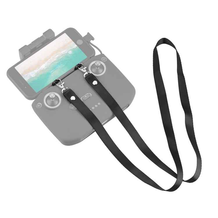 PULUZ Shockproof Anti-scratch Silicone Case with Neck Strap For DJI Neo / Mini 3 / 3 Pro / Mavic 3 / Air 2S / Mini 2 RC-N2 / RC-N1 / RC-N3 Remote Control (Grey)