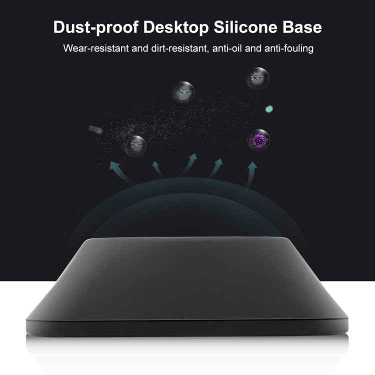 For Insta360 X3 PULUZ Silicone Base Desktop Stand(Black)