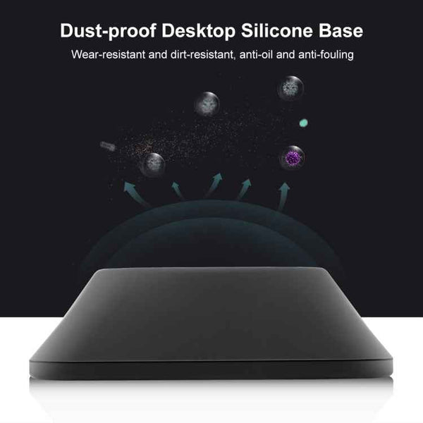 For Insta360 X3 PULUZ Silicone Base Desktop Stand(Black)
