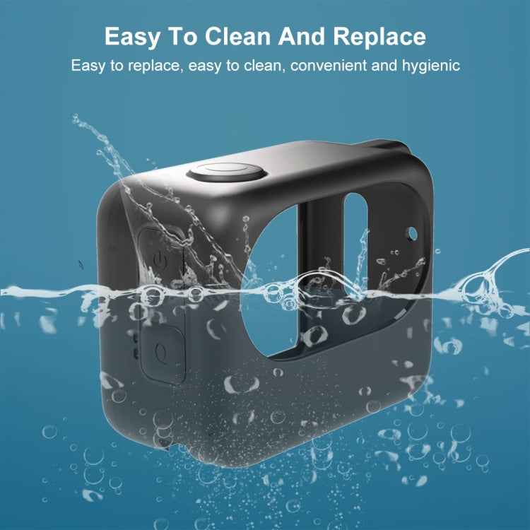 For Insta360 GO 3 / GO 3S PULUZ Camera Charging Case Silicone Case (Black)