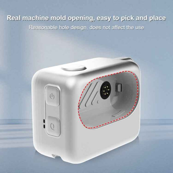 For Insta360 GO 3 / GO 3S PULUZ Camera Charging Case Silicone Case (White)