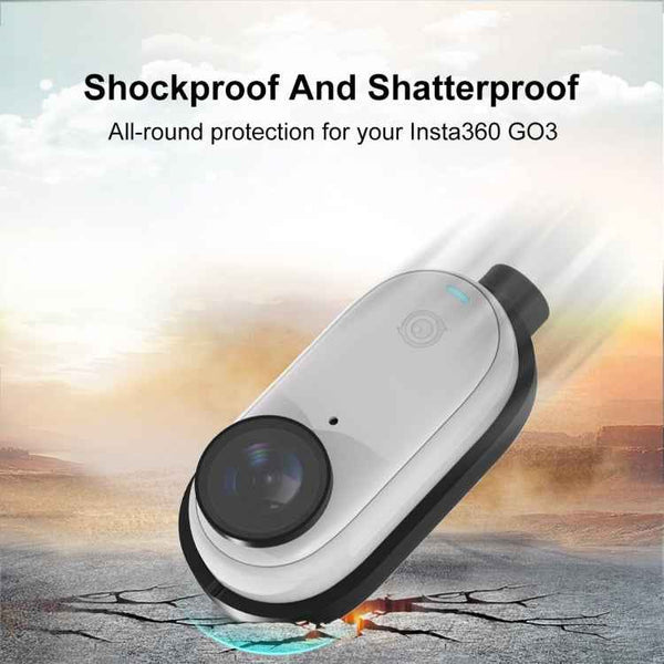 For Insta360 GO 3 / GO 3S PULUZ Body Magnetic Plastic Protective Frame Cage (Black)