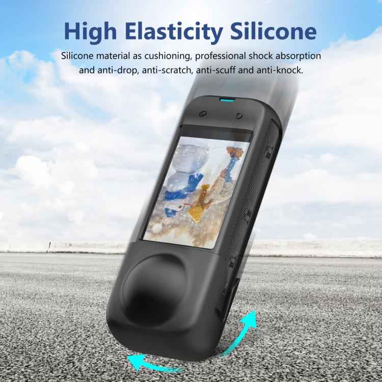 For Insta360 X4 PULUZ Full Body Dust-proof Silicone Protective Case, Protective Case
