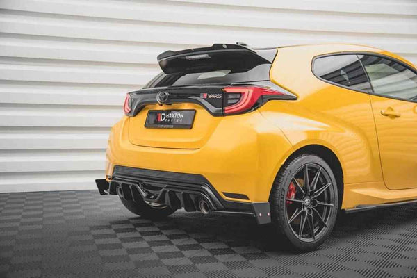 Maxton Design - REAR SIDE SPLITTERS V.4 + FLAPS TOYOTA GR YARIS MK4