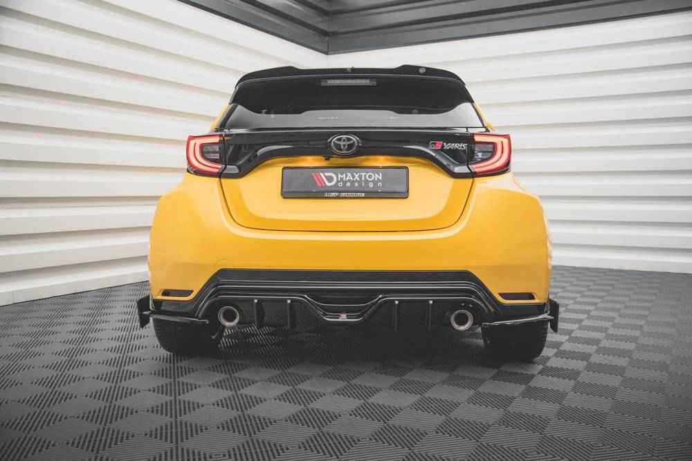 Maxton Design - REAR SIDE SPLITTERS V.4 + FLAPS TOYOTA GR YARIS MK4