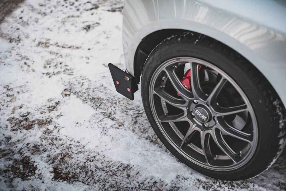 Maxton Design - REAR SIDE SPLITTERS V.2 + FLAPS TOYOTA GR YARIS MK4