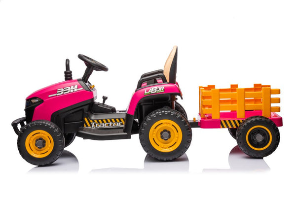 Kids Ride-On Tractor 12v With Parental Remote