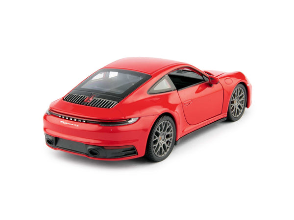 Porsche 911 Carrera 4S Red 1:24 Scale Welly Diecast Model