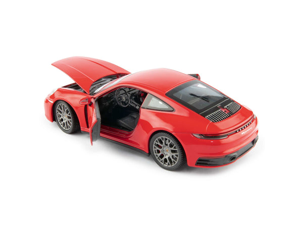 Porsche 911 Carrera 4S Red 1:24 Scale Welly Diecast Model
