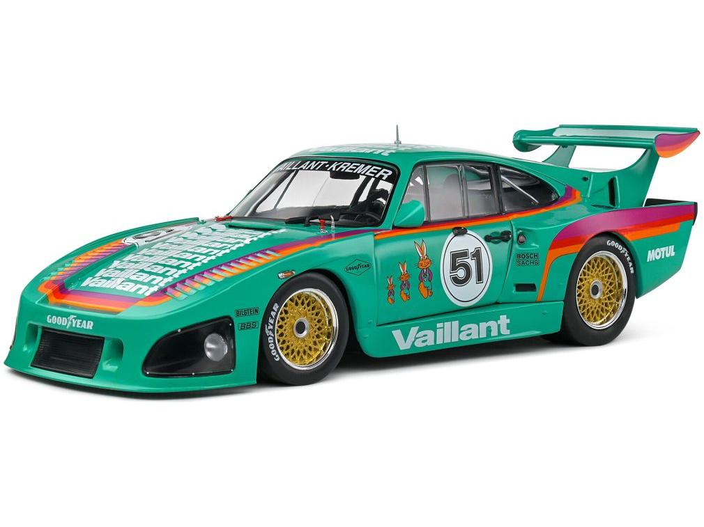 Porsche 935 K3 #51 Vaillant 1977 1:18 Scale Solido Diecast Model