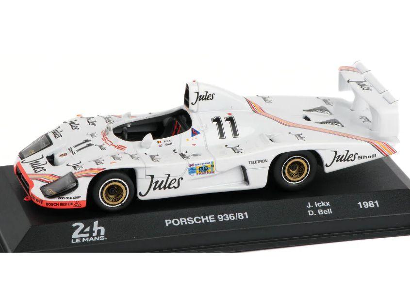 Porsche 936/81 #11 Ickx D Bell Winner Le Mans 24H 1981 1:43 Scale Diecast Model Car