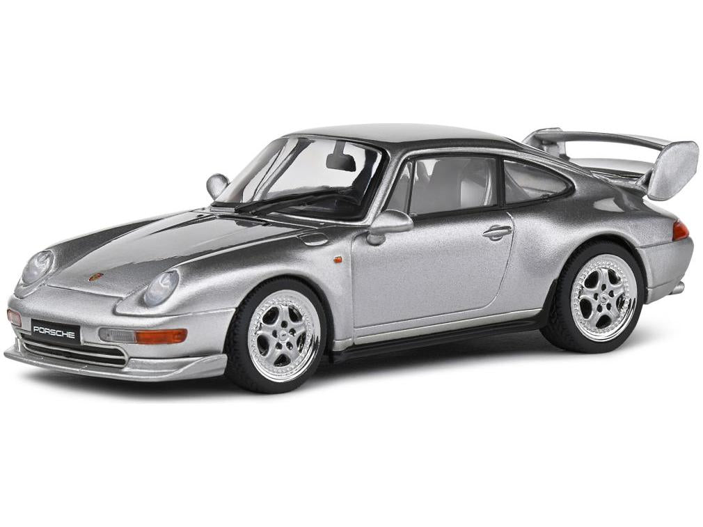 Porsche 993 RS Clubsport 1993 Silver 1:43 Scale Solido Diecast Model