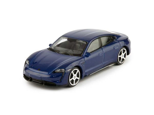 Porsche Taycan 2018 Blue 1:43 Scale Bburago Diecast Toy Car