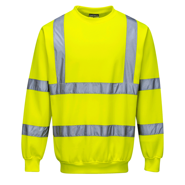 Portwest B303 Hi-Vis Work Sweatshirt Jumper Various Colours