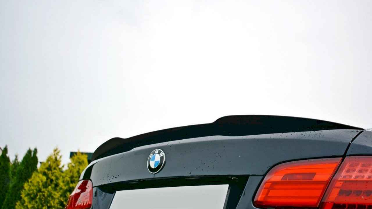 Maxton Design - BOOT EXTENSION LIP BMW 3 E92 M-SPORT FACELIFT 2009-2013