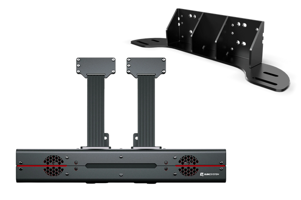 Qubic Seat Belt Tensioner with Universal Bracket - for Trak Racer and Non-Trak Racer Cockpits