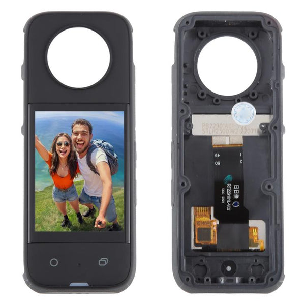 For Insta360 X3 Original Disassembled LCD Screen Digitizer Full Assembly with Frame