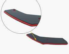 Maxton Design - Street Pro Rear Side Splitters Hyundai Veloster N Mk2