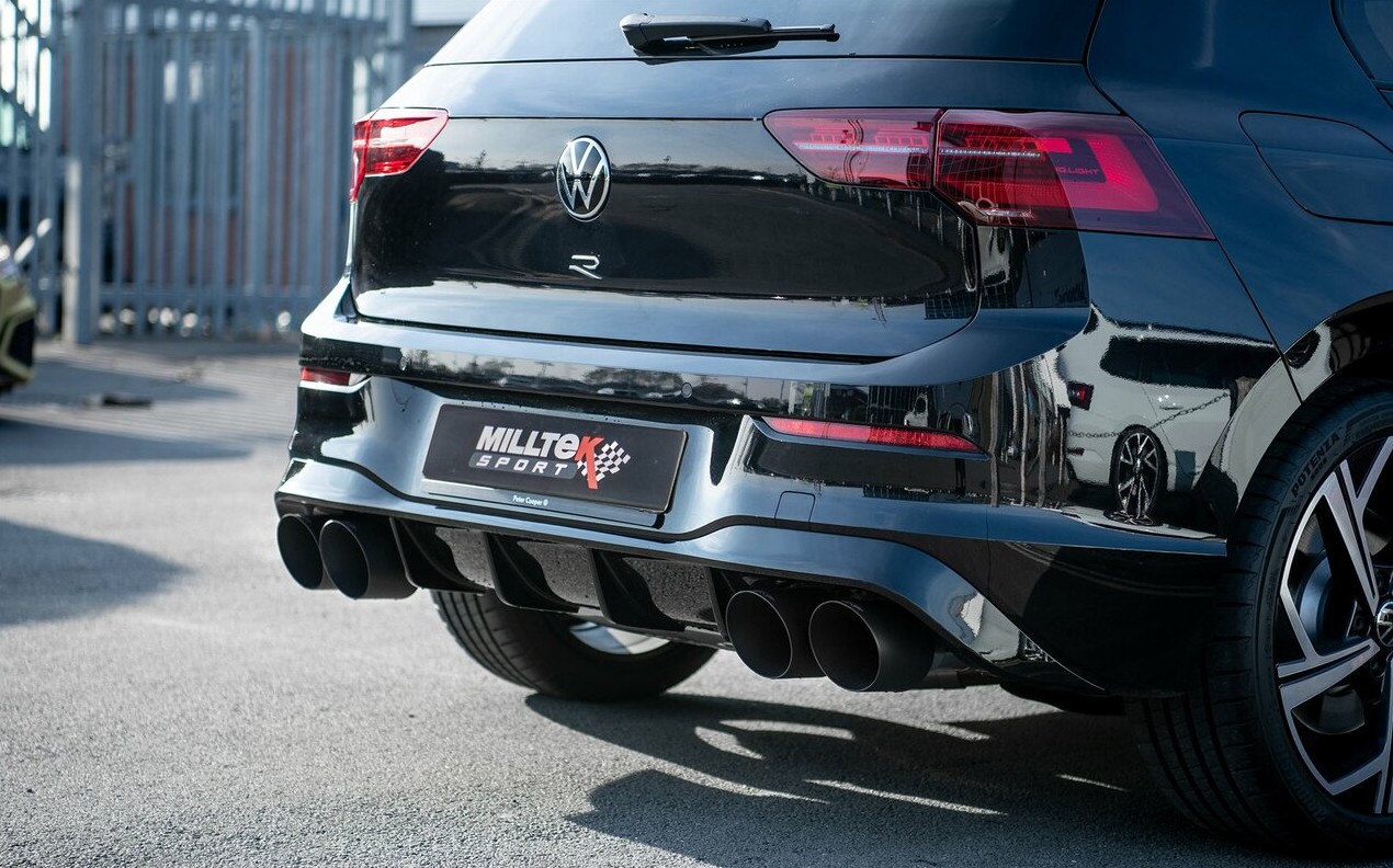 Milltek Particulate Filter-back Exhaust - Non-Resonated - Golf 8 R