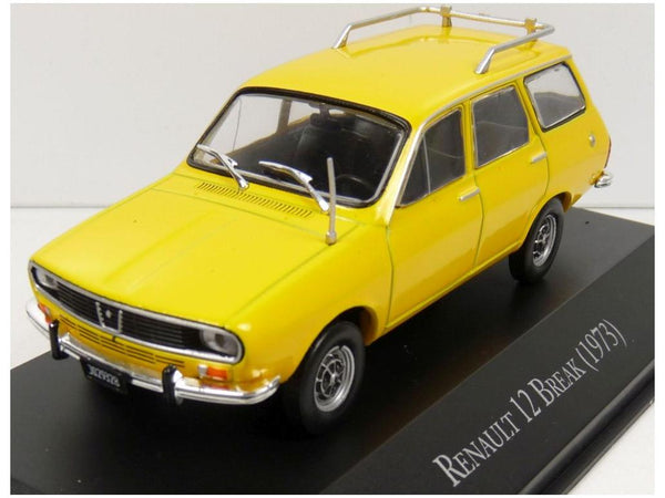 Renault 12 Break Yellow 1973 (Argentina Spec.) 1:43 Scale Diecast Model