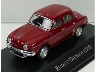 Renault Dauphine Red (Argentina Spec.) 1:43 Scale Diecast Model