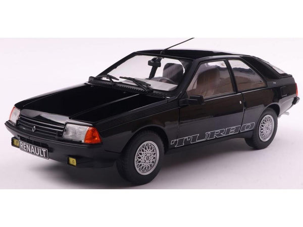 Renault Fuego Turbo 1980 Black 1:18 Scale Solido Diecast Model