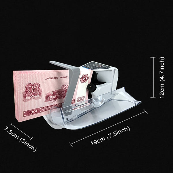 V30 Mini Portable Multi Paper Currency Counting Money Counter, US Plug, US Plug