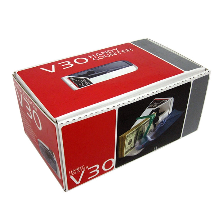 V30 Mini Portable Multi Paper Currency Counting Money Counter, US Plug, US Plug