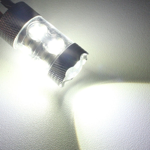 H1 50W 750LM 6500K White Light 10-3535-LEDs Car Foglight , Constant Current , DC12-24V