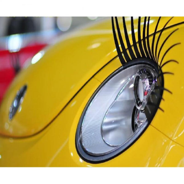 2 PCS Etle Electric Eye Vehicle Eyelashes