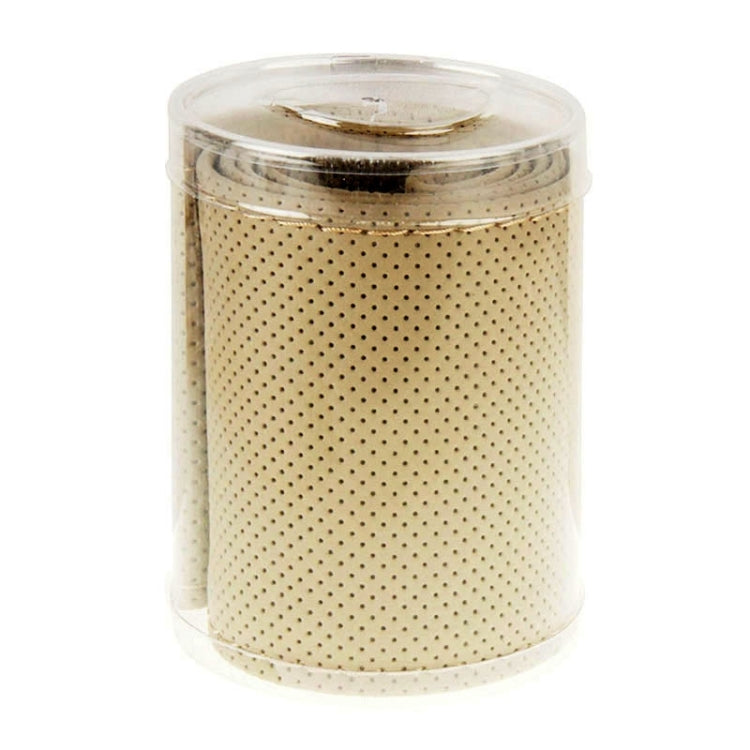 PU Leather Steering Wheel Cover With Needle and Thread, Size: 54x10.5cm