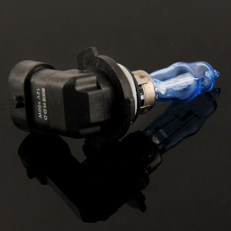 Halogen Bulb, Super White Car Headlight Bulb, 12 V / 100W, 6000K 2400 LM  (Pair)