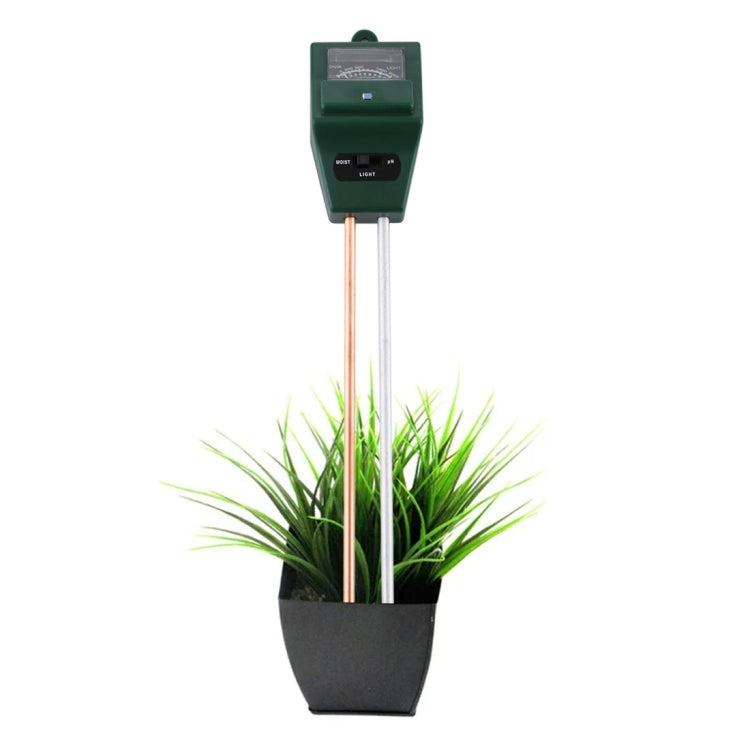 3 in 1 Plant Flowers Soil Meter (PH + Moisture + Light), 3 in 1