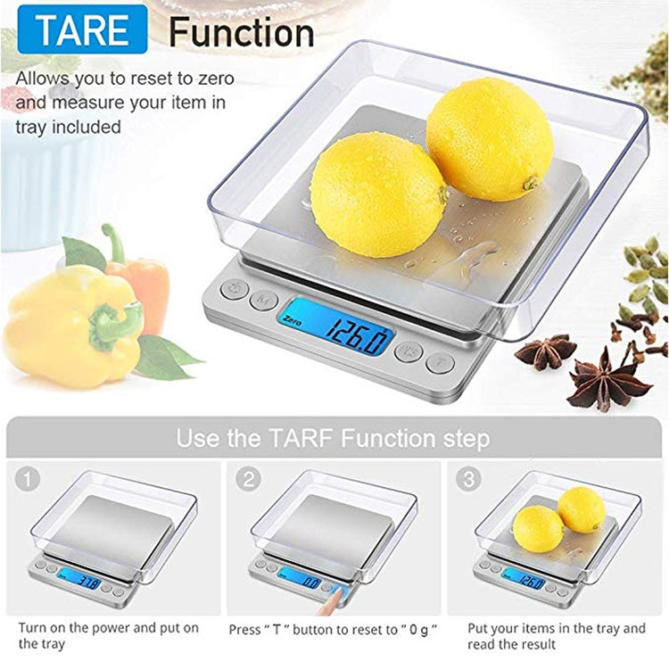 2000g x 0.1g Digital Electronic Balance Weight Scale