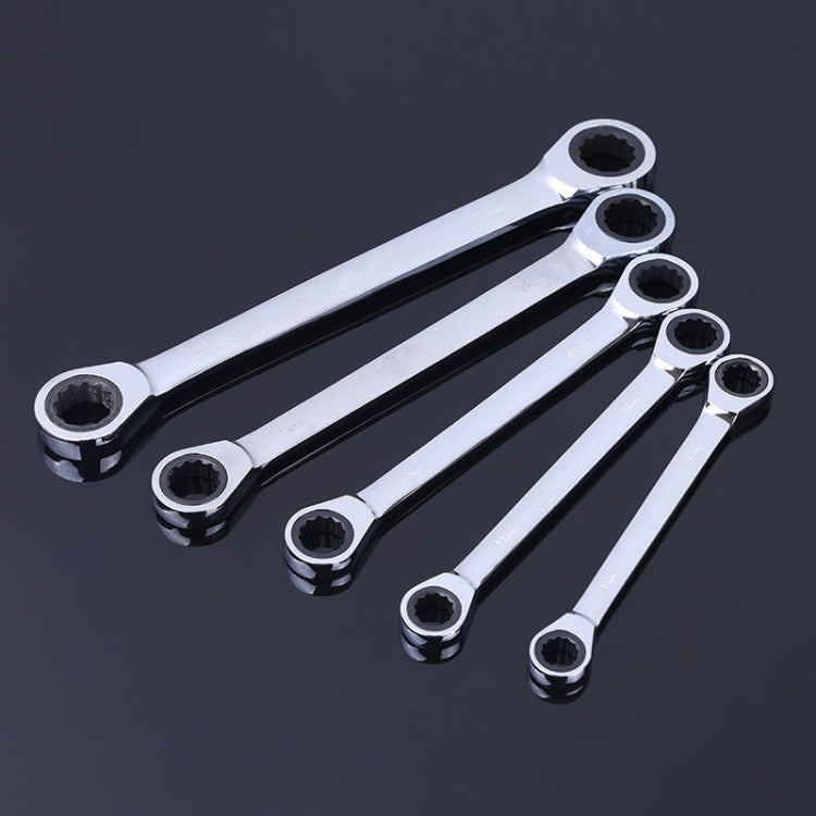 Professional Double-head Ratchet Wrench Set