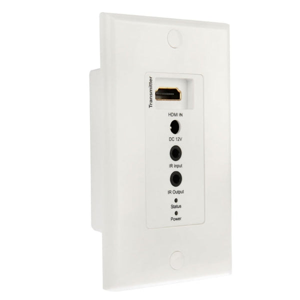 HDMI Single Cat5e / 6 50 Meters Wall Plate Extender, EU Plug