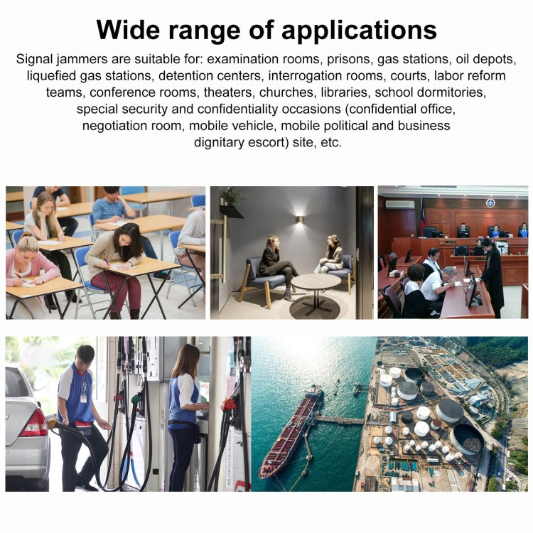 GSM / CDMA / DCS / PCS / 3G / 4G / GPS Mobile Phone Signal  Breaker / Jammer / Isolator, Coverage: 20meters (JAX-121A-6B)