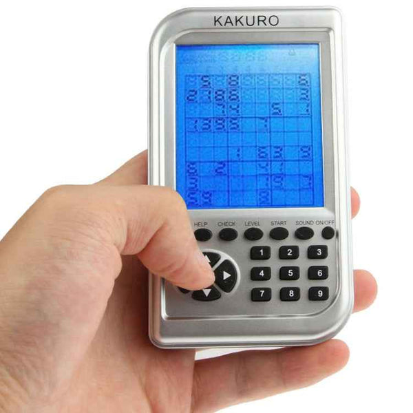 5 x 5 Electronic Kakuro Game Big Screen Squared Machine, Nine Palaces Sudoku Game Machine