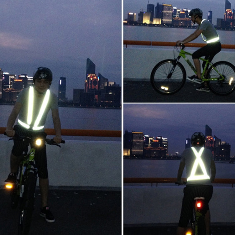 Night Riding Running Flexible Reflective Safety Vest