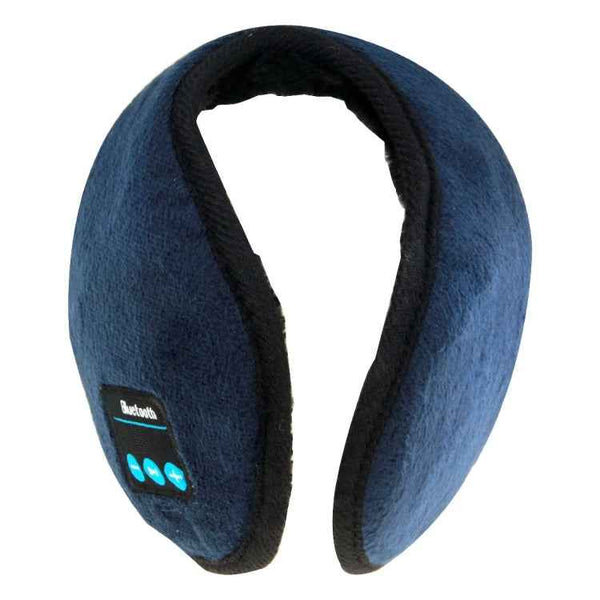 My-Call Bluetooth V3.0 Headset Warm Winter Earmuff for iPhone 6s & 6s Plus, iPhone 6 & 6 Plus/ iPhone 5 & 5S / iPhone 4 & 4S and Other Bluetooth Devices(Dark Blue)