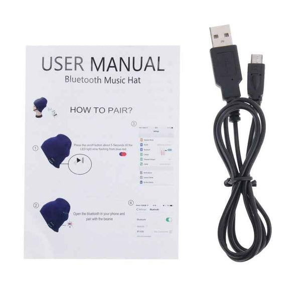 My-Call Bluetooth V3.0 Headset Warm Winter Earmuff for iPhone 6s & 6s Plus, iPhone 6 & 6 Plus/ iPhone 5 & 5S / iPhone 4 & 4S and Other Bluetooth Devices(Dark Blue)