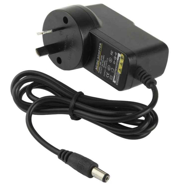 AC / DC Adapter 12V 1A for CCD Cameras, Output Tips: 5.5 x 2.1mm(Black)