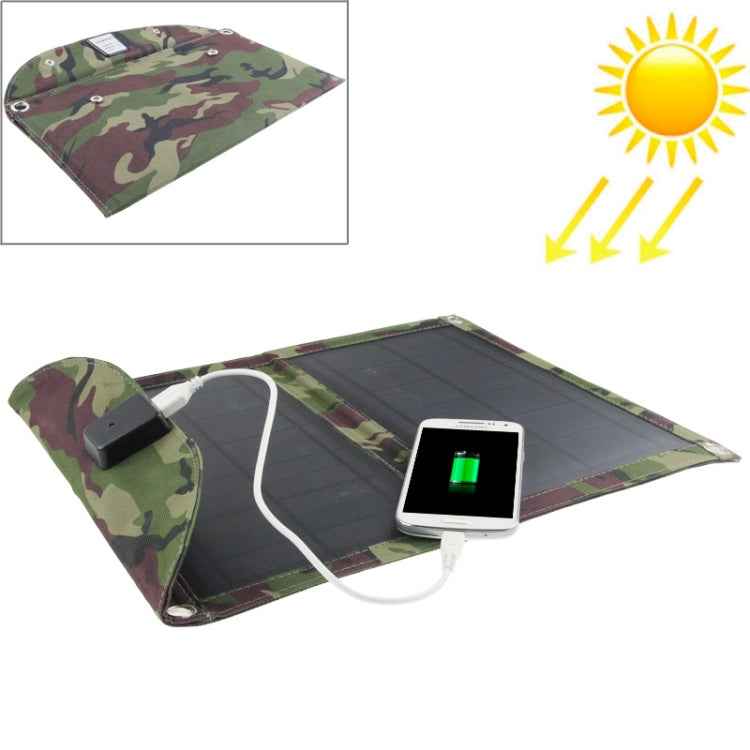 10W Portable Folding Solar Panel / Solar Charger Bag for Laptops / Mobile Phones