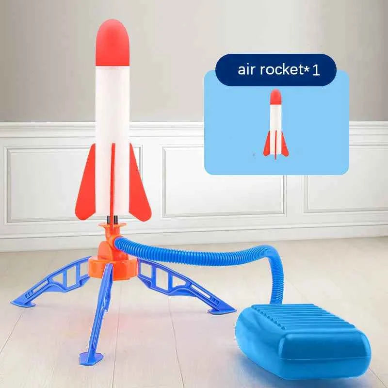 Kid Air Rocket Foot Pump Launcher for Kids Jump Higher